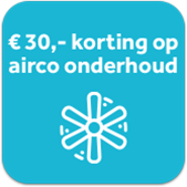 €30 korting op airco onderhoud